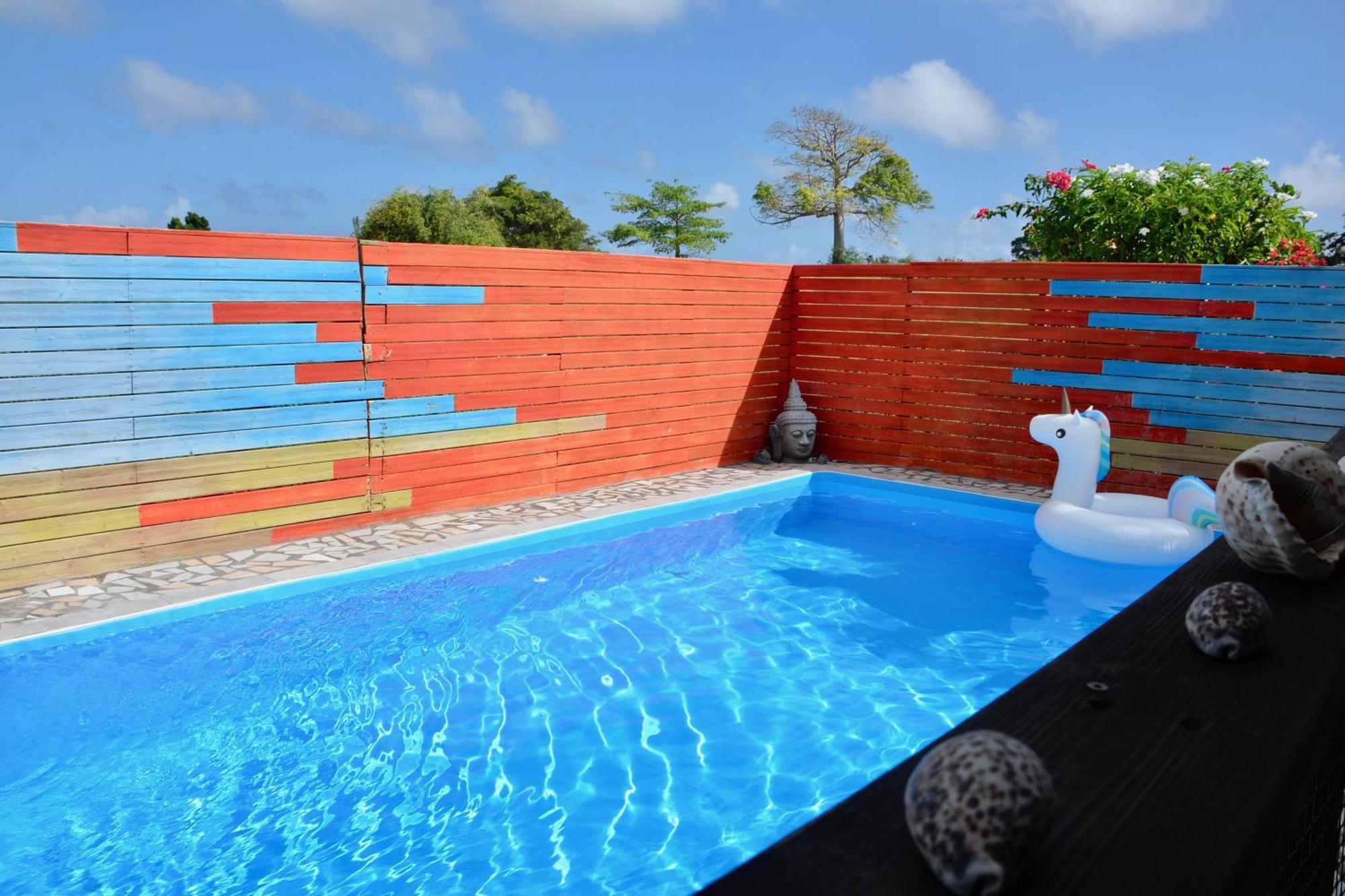 Bungalow La Perle - Jacuzzi - Piscine Saint-Francois  Exterior foto